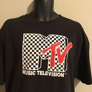 🔥🔥M TV, size 2XL, new condition, classic tee shirt, unisex